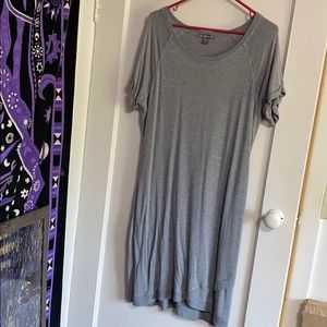 Grey sweater dress, size L